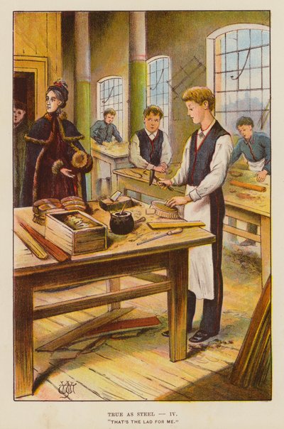 Wahr wie Stahl, IV, "Das ist der Junge für mich" von English School