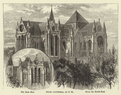 Truro Kathedrale, wie sie ist von English School