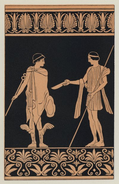 Trygaeus besticht Hermes mit einem Goldbecher von English School