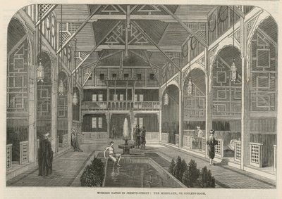 Türkische Bäder in der Jermyn Street von English School