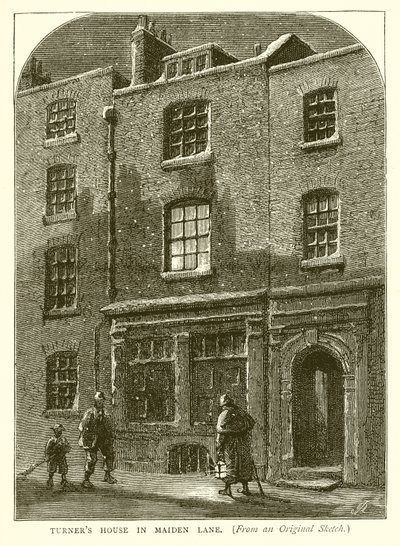 Turners Haus in der Maiden Lane von English School