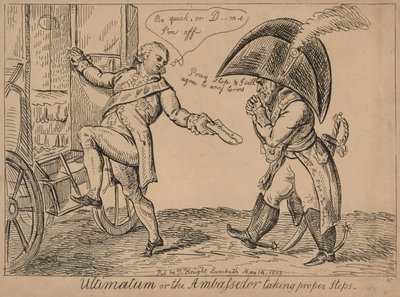 Ultimatum, oder, Der Botschafter ergreift die richtigen Maßnahmen von English School