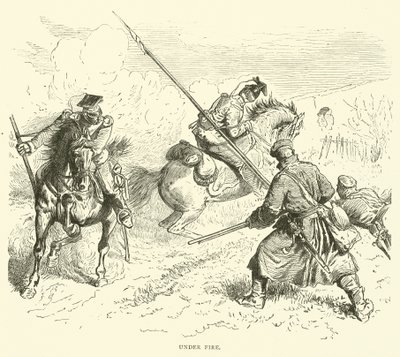 Unter Beschuss, September 1870 von English School