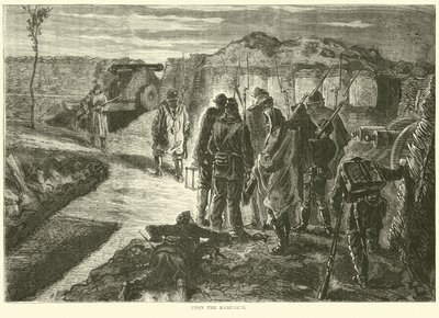 Auf den Wällen, Oktober 1870 von English School