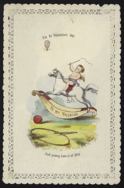 Valentinskarte von English School