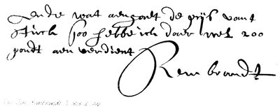Rembrandt van Rijn von English School
