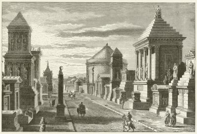 Via Appia, nahe Rom von English School