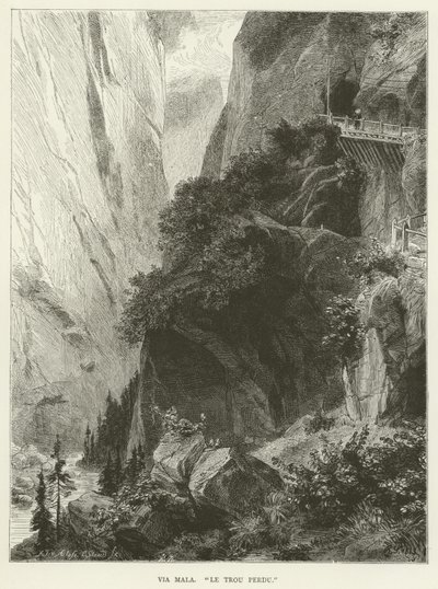Via Mala, Le Trou Perdu von English School