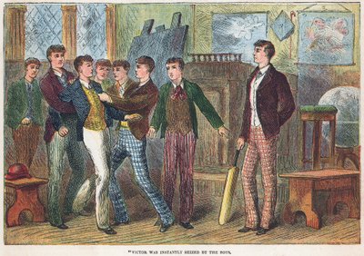 Victor wurde sofort von den Jungen ergriffen von English School