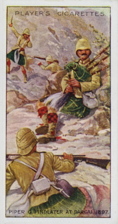 Victoria-Kreuz: Piper G Findlater, in Dargai, Indien von English School