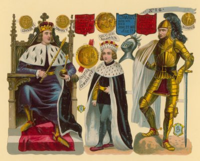 König Edward IV, König Edward V, König Richard III von English School