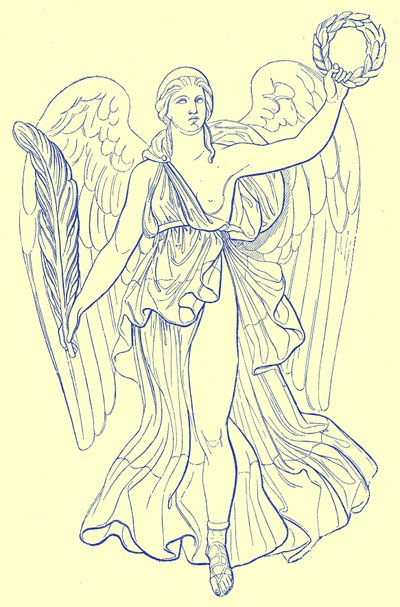 Sieg, Münchener Sammlung, Illustration für Historischer Schmuck von James Ward, 1897 von English School