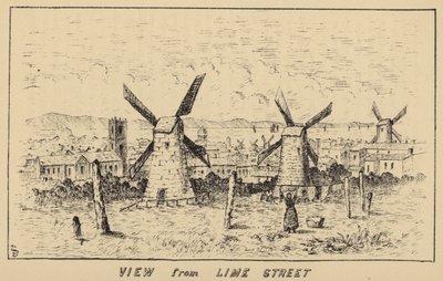 Blick von der Lime Street (Stich) von English School