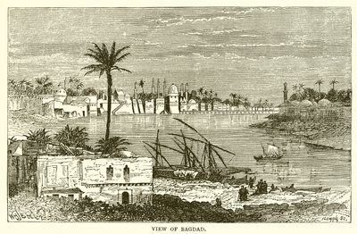 Ansicht von Bagdad von English School