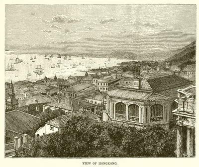 Ansicht von Hongkong von English School