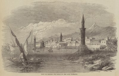 Ansicht von Dschidda, Schauplatz des jüngsten Massakers von English School
