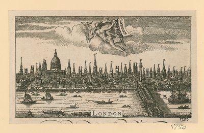 Ansicht von London von English School