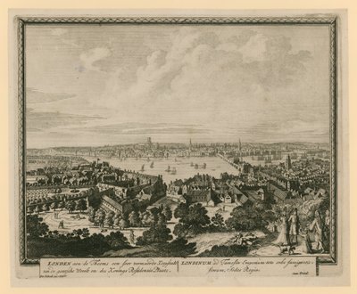 Ansicht von London von English School