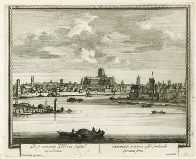 Ansicht von London von English School