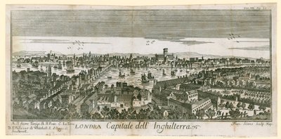 Ansicht von London von English School