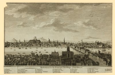 Ansicht von London von English School