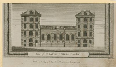 Ansicht der St. Pauls Schule von English School