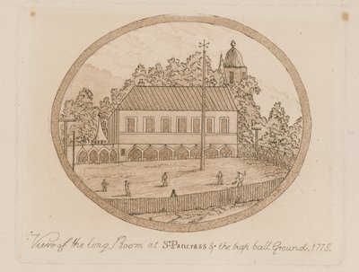 Ansicht des langen Raums in St Pancras von English School