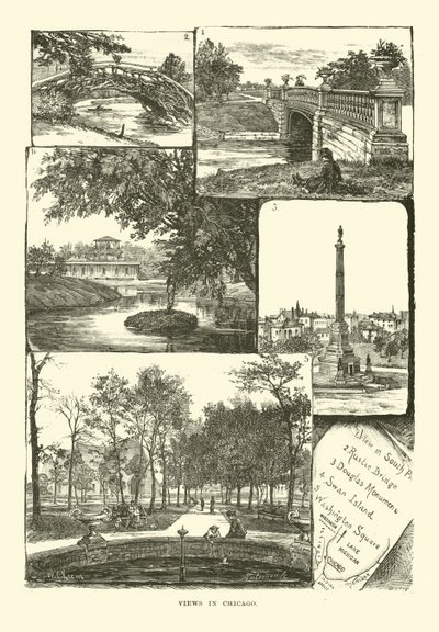 Ansichten von Chicago von English School