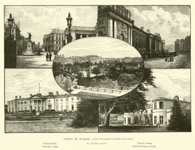 Ansichten in Dublin von English School