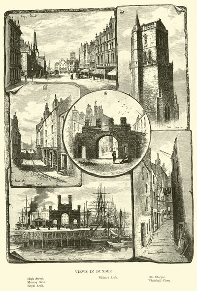 Ansichten in Dundee von English School