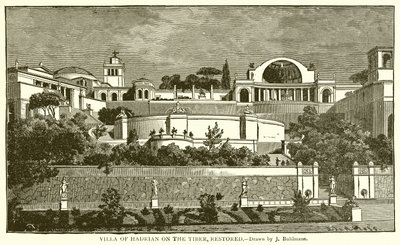 Villa des Hadrian am Tiber, restauriert von English School