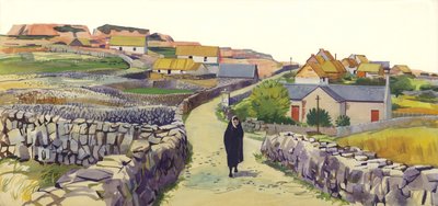 Dorf auf der Insel Arran von English School