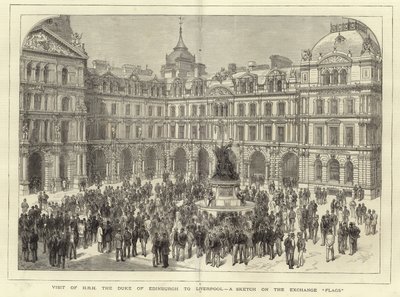 Besuch von S.K.H. dem Herzog von Edinburgh in Liverpool von English School