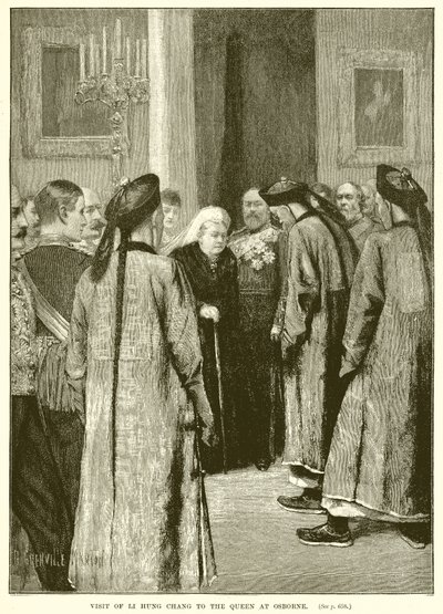 Besuch von Li Hung Chang bei der Königin in Osborne von English School