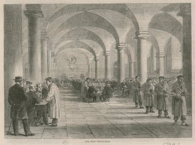 Besuch im Greenwich Hospital; Der Westspeisesaal von English School