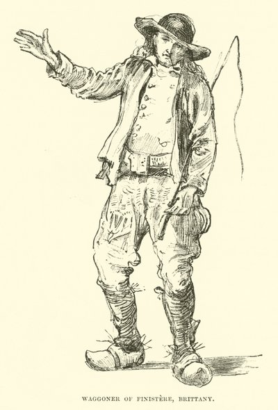 Fuhrmann von Finistère, Bretagne von English School