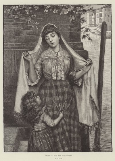 Warten auf den Gondoliere von English School