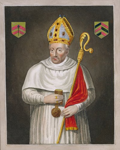 Walter de Merton (gest. 1277), nach einem Gemälde in der Bodleian Gallery von English School