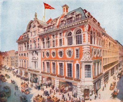 Waring und Gillow in der Oxford Street von English School