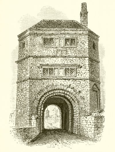 Wachturm auf der Hythe-Brücke, genannt Friar Bacons Studie von English School