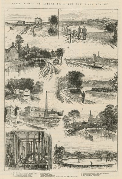 Wasserversorgung von London: Die New River Company von English School