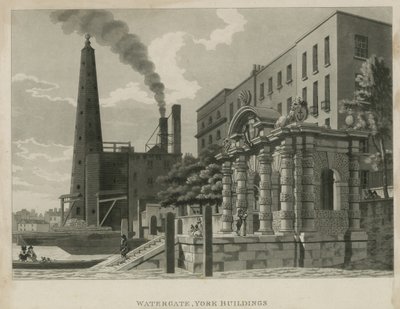 Watergate, York Buildings, London von English School