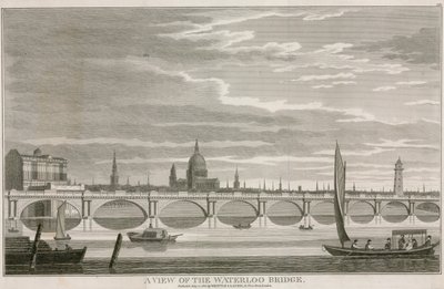 Waterloo-Brücke, London von English School