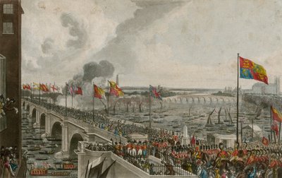 Waterloo-Brücke, London von English School