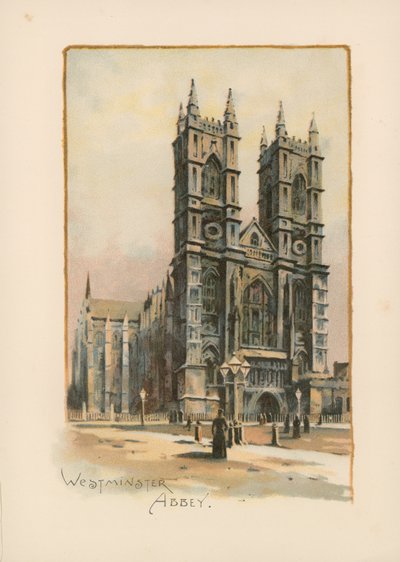 Westminster Abbey von English School