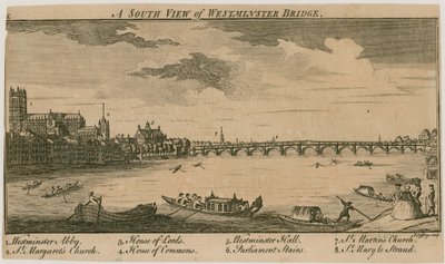 Westminster-Brücke von English School
