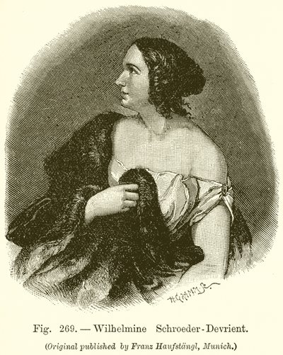 Wilhelmine Schröder-Devrient von English School