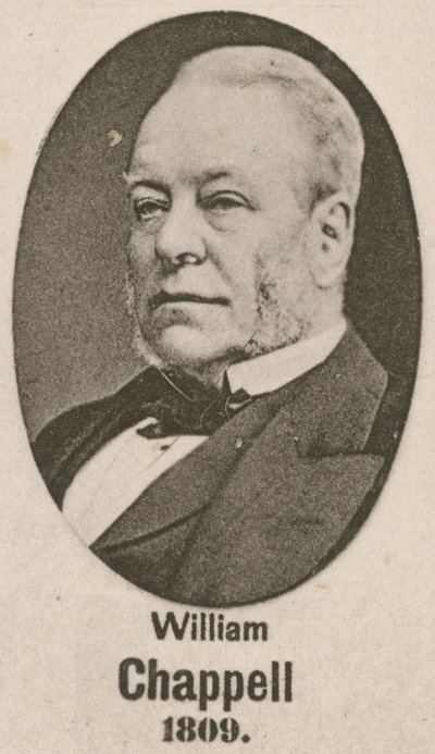 William Chappell (Gravur) von English School