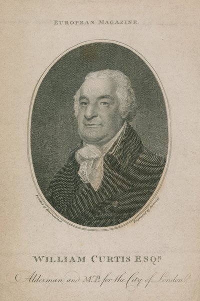 William Curtis, Alderman und Abgeordneter für die City of London; Lord Mayor von London 1788 von English School