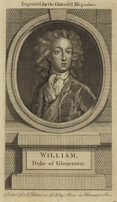 William, Herzog von Gloucester von English School